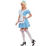 Smiffys Women's Deck of Cards Costume Dress in Blue | Size: Medium Smiffys Blue M