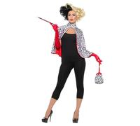 Smiffys Women's Deluxe Evil Madame Costume Set in Off-White Smiffys Off-White