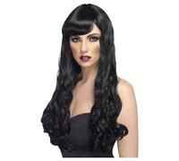 Smiffys Women's Desire Wig in Black Smiffys Black
