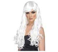 Smiffys Women's Desire Wig in White Smiffys White