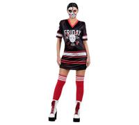 Smiffys Women's Friday The 13th Costume Dress in Black | Size: Medium Smiffys Black M