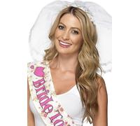 Smiffys Women's Hen Night Veil Smiffys Multicolor One Size