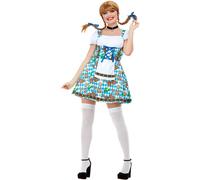 Smiffys Womens/Ladies Beer Maiden Oktoberfest Costume Dress