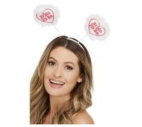 Smiffys Womens/Ladies Bride To Be Heart Bopper Headband