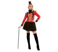 Smiffys Womens/Ladies Deluxe Ringmaster Costume Set