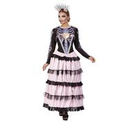 Smiffys Womens/Ladies Deluxe Senorita Day Of The Dead Costume Set