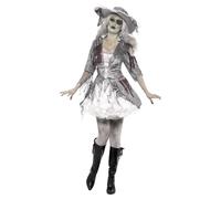 Smiffys Womens/Ladies Deluxe Ship Pirate Treasure Ghost / N/A N/A SM2307