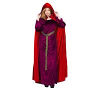 Smiffys Womens/Ladies Deluxe Velvet Costume