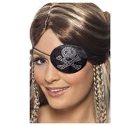 Smiffys Womens/Ladies Diamante Pirate Eyepatch