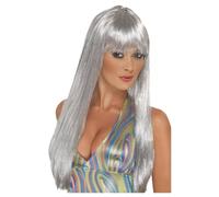 Smiffys Womens/Ladies Disco Glitter Wig