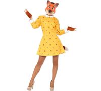 Smiffys Womens/Ladies Fox Costume Set