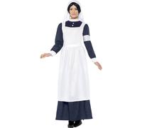 Smiffys Womens/Ladies Great War Nurse Costume Set
