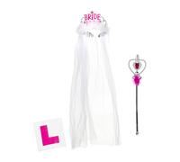 Smiffys Womens/Ladies Hen Party Costume Prop Set