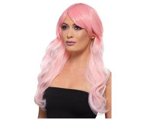Smiffys Womens/Ladies Ombre Wavy Wig