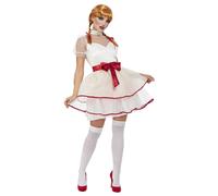 Smiffys Womens/Ladies Porcelain Doll Costume