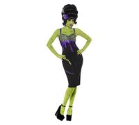 SMIFFYS Womens Pin Up Frankie Frankenstein Bride Horror Halloween Costume