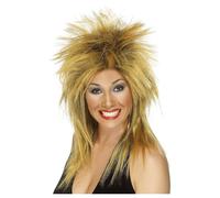 Smiffys Women's Rock Diva Wig in Amber Smiffys Amber