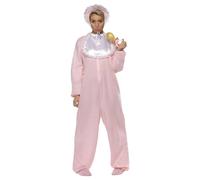 Smiffys Women's Romper Costume in Pink Smiffys Pink