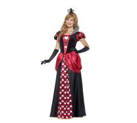 Smiffys Women's Royal Red Queen Costume Small | Size: Medium Smiffys Multicolor M