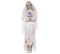 Smiffys Women's Till Death Do Us Part Bride Costume in White | Size: Large Smiffys White L