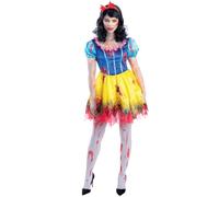 Smiffys Zombie Apple Princess Costume, Adult Fancy Dress, Size S