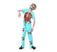 Boys Zombie Surgeon Halloween Childrens Fancy Dress