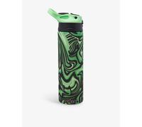Smiggle Boys Green Kids Marble Insulated Stainless-steel Drink Bottle 520ml