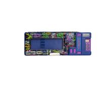 Smiggle Bright Side Pop Out Pencil Case Blue