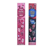 Smiggle Pencils HB Scented Twin Pack (Fizzy Combo - Cola & Raspberry)