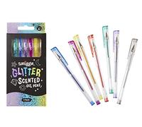Smiggle Rollerball Gel Pens x7 Pack Glitter Scented Multicoloured