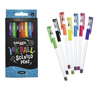 Smiggle Rollerball Gel Pens x7 Pack Inkball Scented Multicoloured