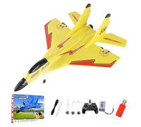 Smilamo ZY 530 Pro RC Plane,2025 New Zy-530 Rc Plane,Remote Control Gliders Airplane,2.4ghz Rc Remote Control Fighter Model Toy (Yellow)