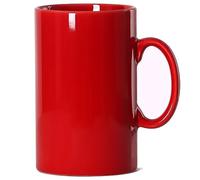 Smilatte 28 OZ/800ml Extra Large Ceramic Coffee Mug, Tall Giant Mug Jumbo Super Big Porcelain Tea Cup with Handle for Men, Red