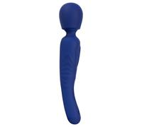Smile - 2-in-1 tongue massager vibrator (blue)