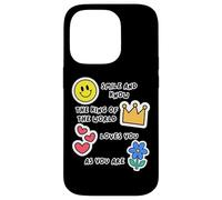 Smile And Know The King Loves You Jesus Is My King Christian Case for iPhone 14 Pro