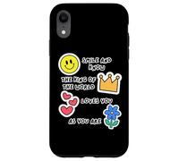 Smile And Know The King Loves You Jesus Is My King Christian Case for iPhone XR