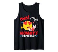 Smile Balloon Heart OMG It's My Mommy's Birthday Mother Mama Tank Top