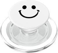 Smile & Be Happy - Friendly Face, Workout, Running, Jog, Gym PopSockets PopGrip for MagSafe