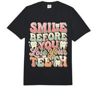 Smile Before You Lose Your Teeth Dentist Jokes ||- Comfort Colors Adult Heavyweight T-Shirt