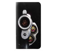 Smile Bullet Gun PU Leather Flip Case Cover For OnePlus Nord N100