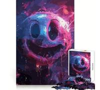 Smile Crazy Face Colorful 1000 Pieces Jigsaws Adults Puzzles Gifts Brain Workout Toy Relaxed Mind Art Assembly Memorable Gift 38x52cm