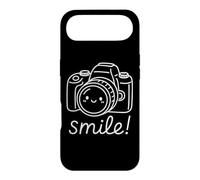"Smile!" Cute Kawaii Camera Character Minimalist Art Case for iPhone Air