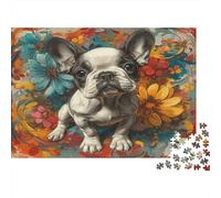 Smile Dog Family Puzzles 1000 Pieces with High Definition Print Centenary Jigsaws for A Sustainable Hobby As Wall Art Puzzle 38x26cm/1000pcs