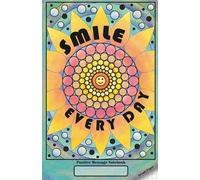 Smile Every Day Positive Message Notebook: Graph Paper Journal for Planning, Sketching, and Notes 5.5 x 8.5 in / 14 x 21.6 cm - 72 Pages