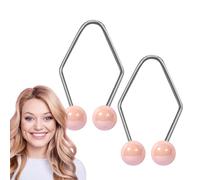 Smile Exerciser,Fashionable Stainless Steel Muscle Trainer for Cheeks | Facial Beauty Training Tool for Sleeping, Reading, Working, Typing, Studying