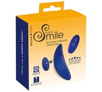 Smile - Extra Thin Remote-Controlled Vibrating Panty (Blue)