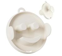 Smile Face Sponge Holder, Magnetic Sponge Storage for Sink, Top Grip Handle, 3 Ways to Keep Sponges Dry, Narrow Counter, Motorhome, Shared Kitchen