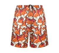 Smile Fox Mens Pajama Shorts Soft Pants Lounge Sleepwear Bottoms with Drawstring & Pockets