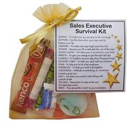 SMILE GIFTS UK Sales Executive Survival Kit - Gift for Sales Executive Secret Santa Gift, Sales Person Gift, Novelty Office Gift