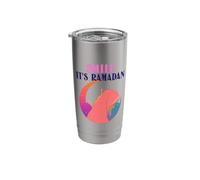 Smile it is Ramadan | Eid Mubarak Stainless Steel Insulated Tumbler